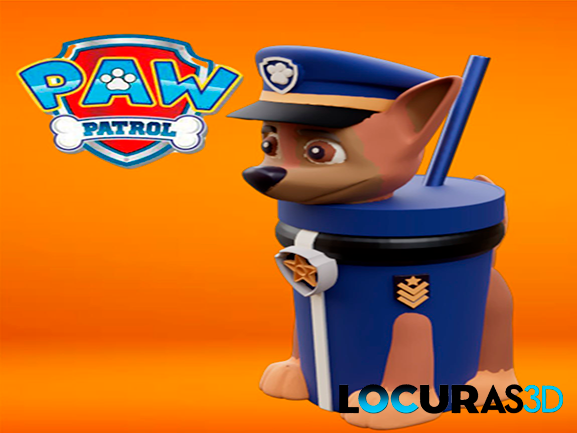 Vaso Paw Patrol - Chase