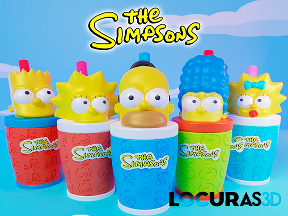 Vaso Los Simpsons