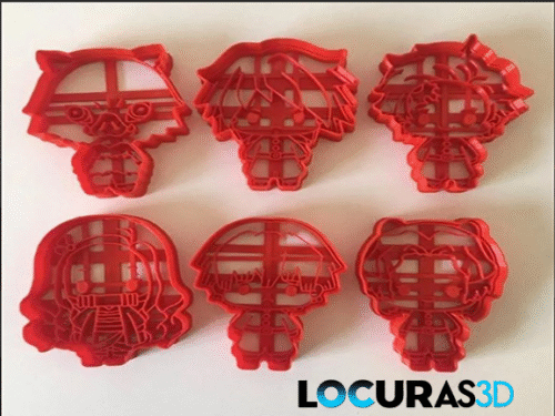 Kit De Cortantes Demon Slayer x6 (kimetsu no yaiba)